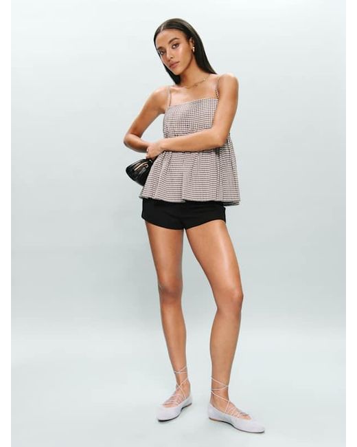Reformation Gray Cici Top 0
