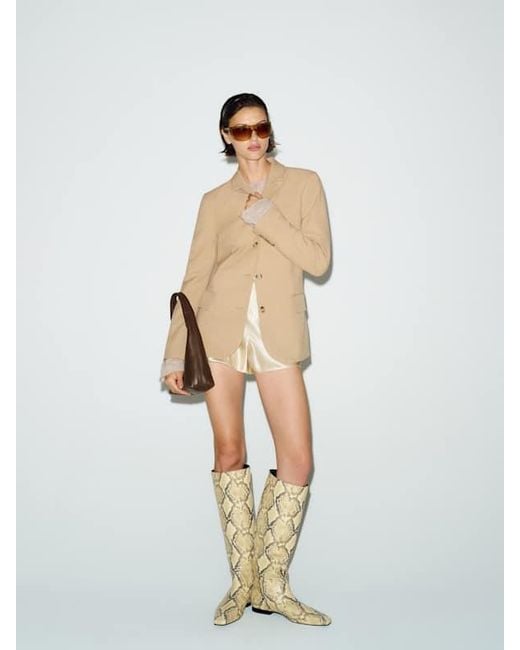Reformation Natural Lissy Blazer