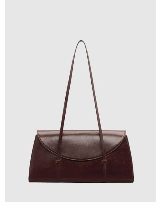 Reformation Brown Elena Shoulder Bag