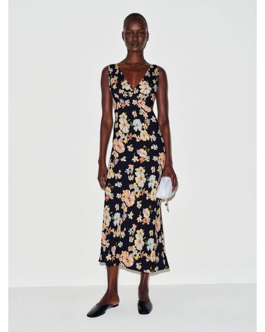 Reformation White Anna-Claire Dress
