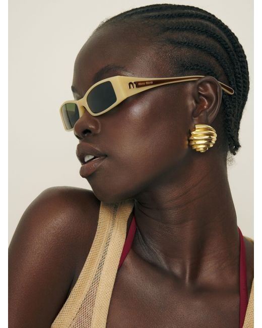 Reformation Brown Vintage Miu Miu Frame
