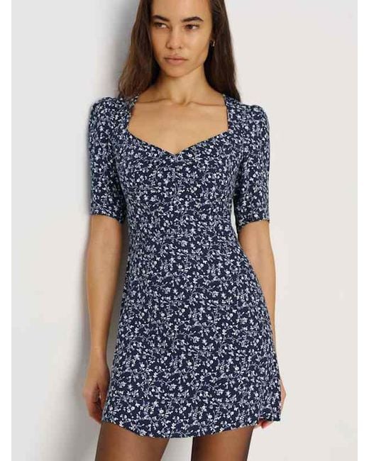 Reformation Blue Gene Dress