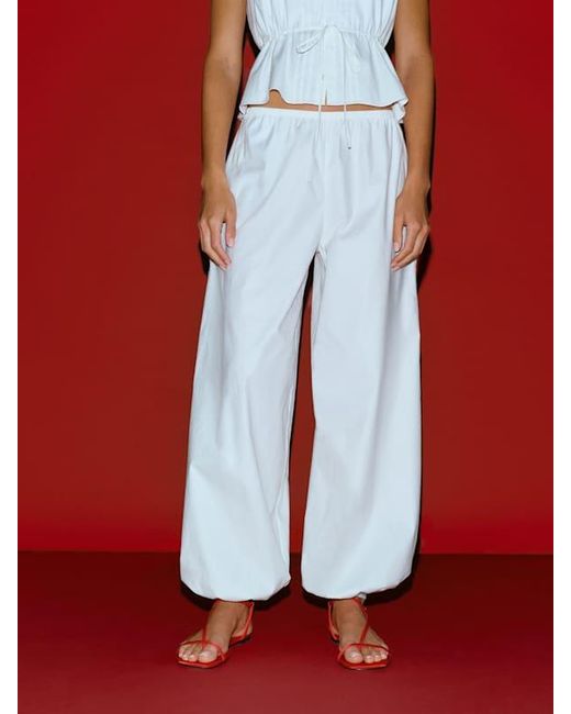 Reformation Red Aven Pant