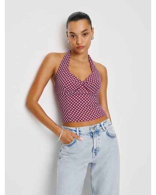 Reformation White Dolce Top 0