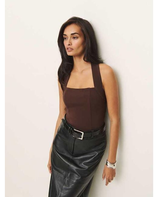 Reformation Multicolor Finnian Knit Top