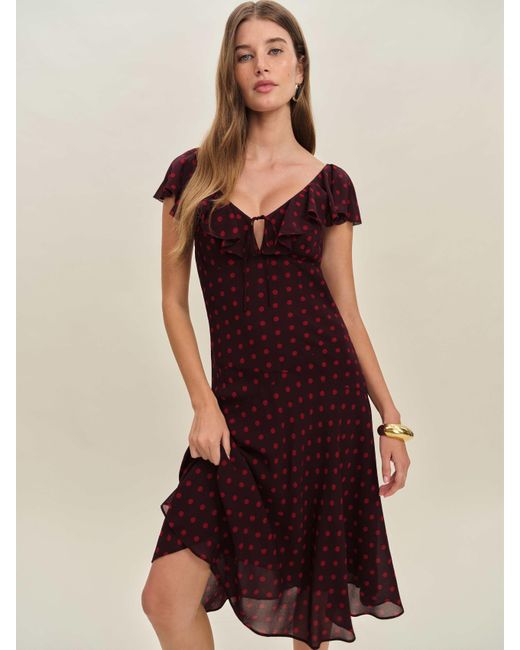 Reformation Multicolor Gaelle Dress