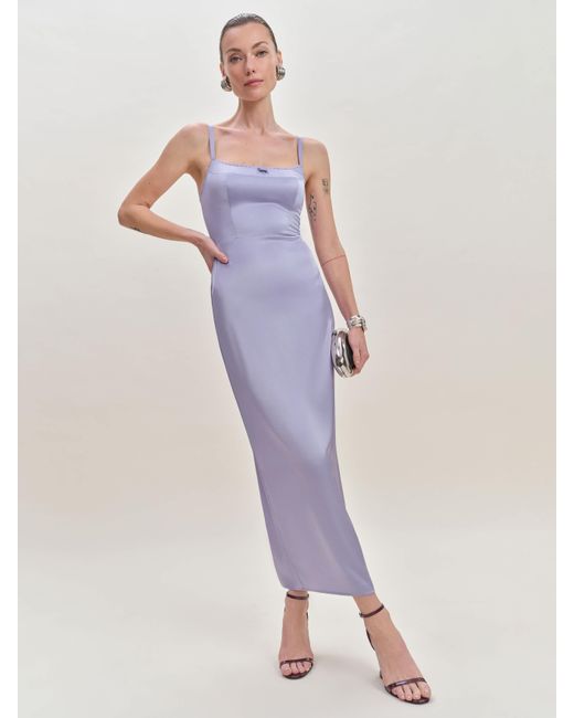 Reformation Multicolor Lucy Satin Dress