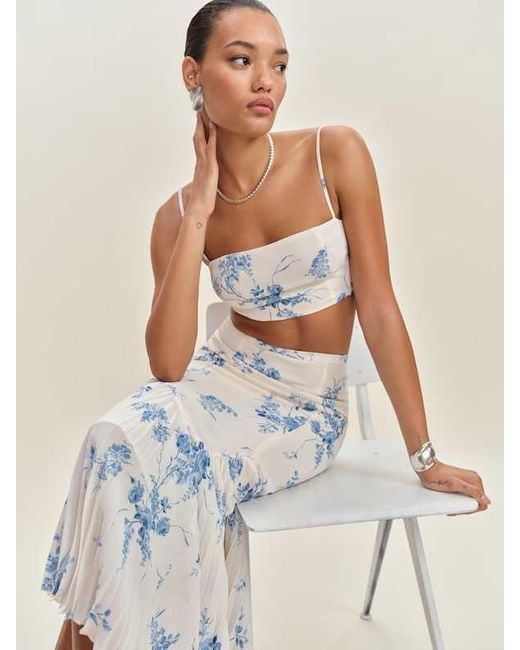 Reformation White Van Two Piece