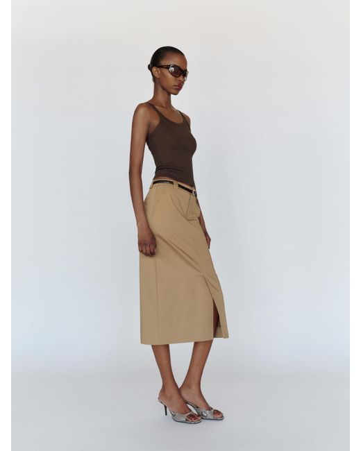 Reformation White Renee Skirt 2