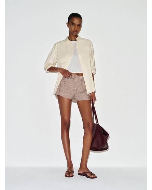 Reformation White Nora Short