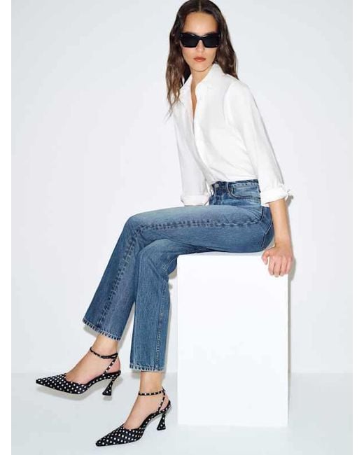 Reformation White Natasha Pump