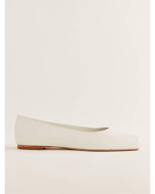 Reformation Natural Mikayla Ballet Flat