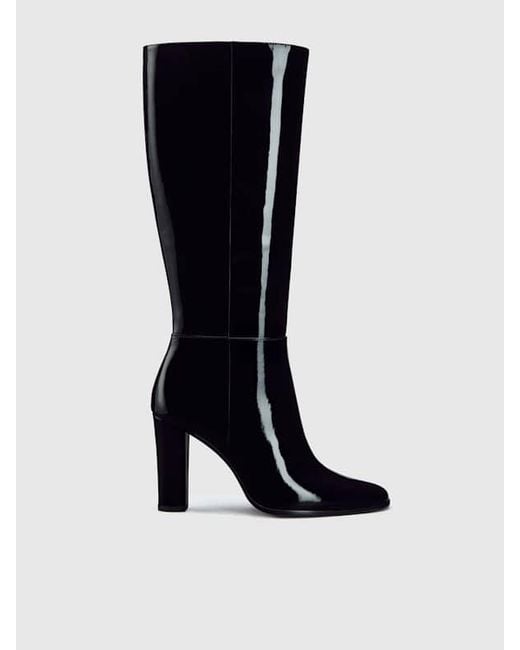 Reformation Natural Aurelie Knee Boot Patent 6