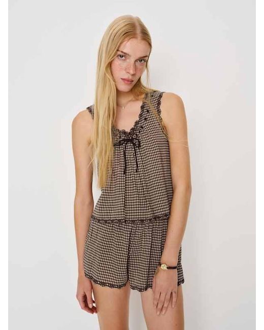 Reformation Natural Hazel Pajama Set