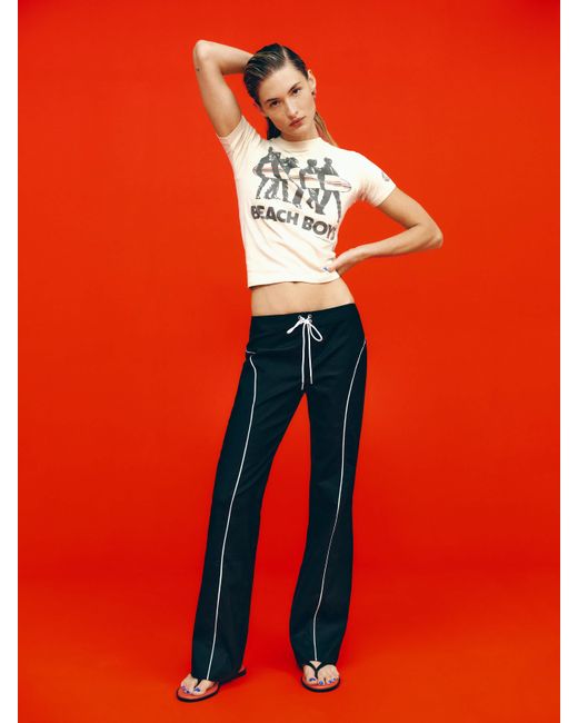 Reformation Orange Moda Pant/ 0