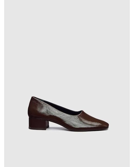 Reformation Blue Inez Pump