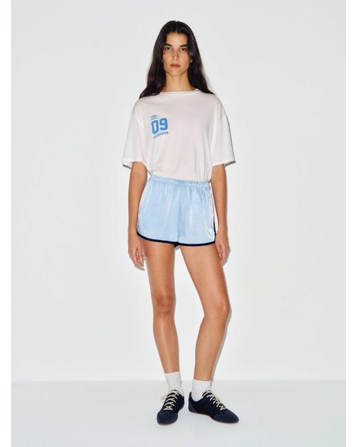 Reformation White Scottie Short