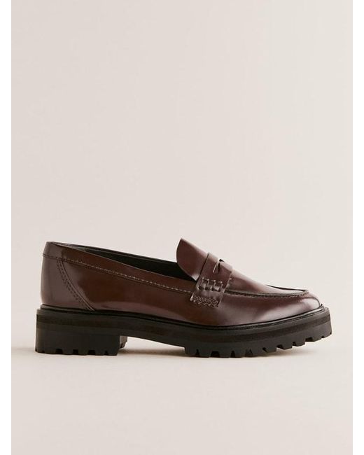 Reformation Blue Agathea Chunky Loafer
