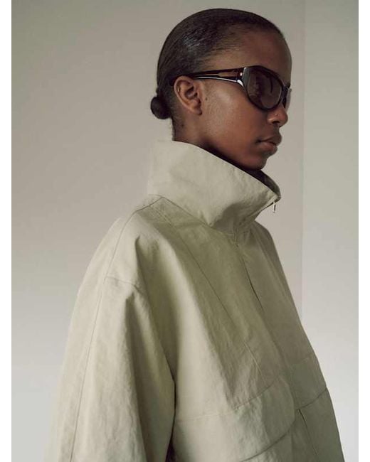 Reformation Natural Cruz Jacket Sage