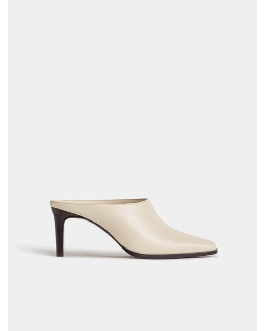 Reformation Natural Claudette Heeled Mule 5
