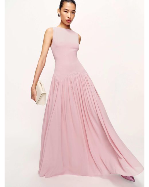 Reformation Pink Camella Dress 2
