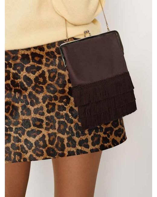 Reformation White Skye Mini Bag
