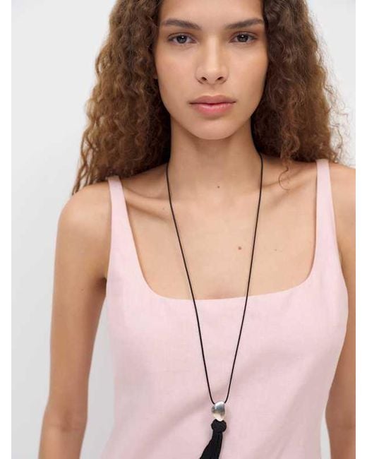 Reformation Pink Koa Linen Dress 4