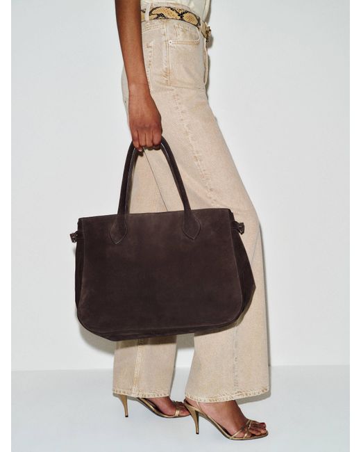 Reformation Black Oversized Patrizia Bag