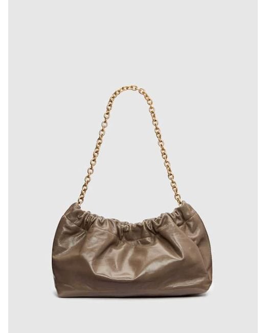 Reformation Blue Dahlia Shoulder Bag