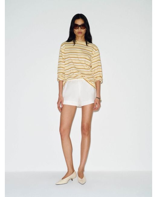 Reformation White Nora Short