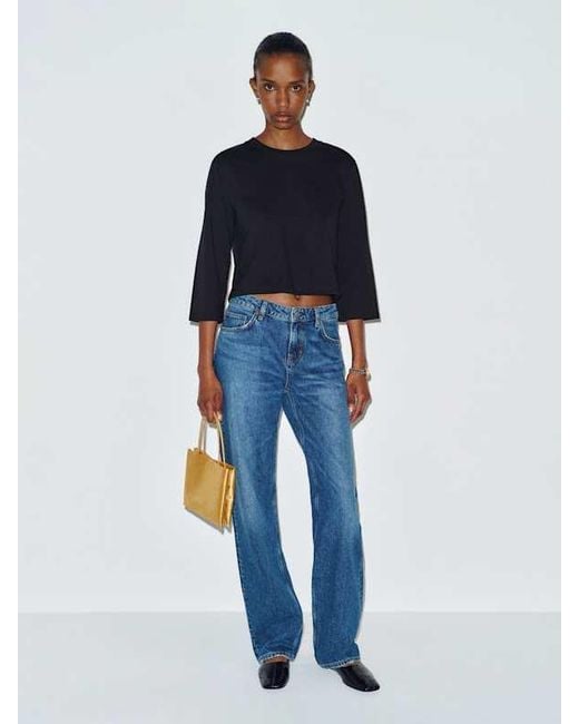 Reformation Blue Lewis T-Shirt