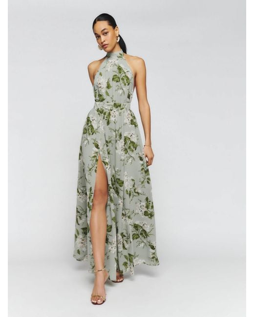 Reformation Green Andee Dress 2