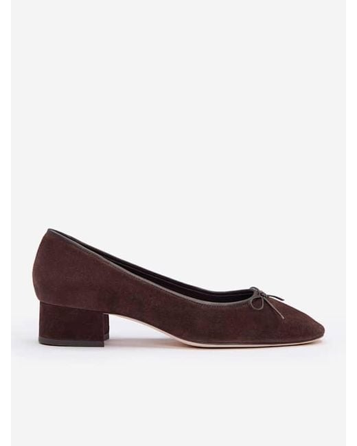 Reformation Brown Terry Ballet Pump 7
