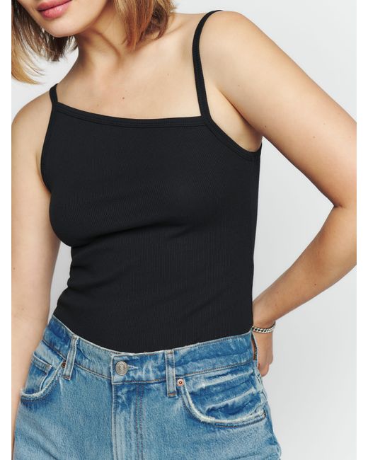reformation black tank