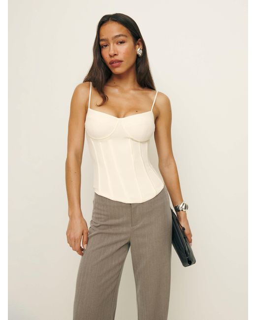 Reformation Natural Rosetta Top