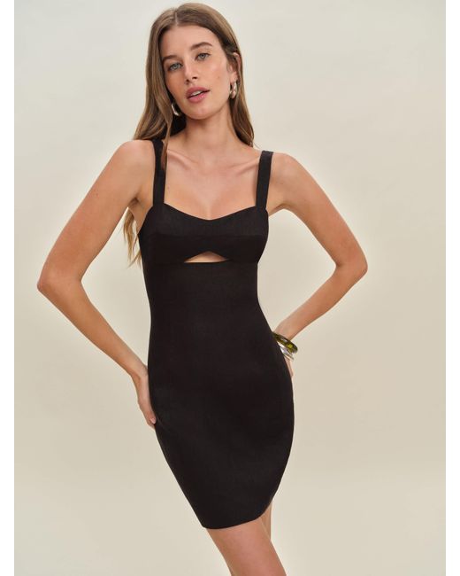Reformation Natural Belma Linen Dress