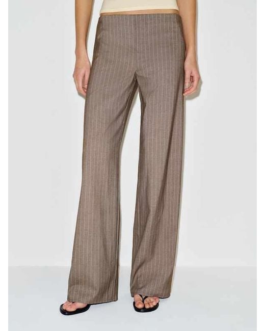 Reformation White Vida Low Rise Pant 6