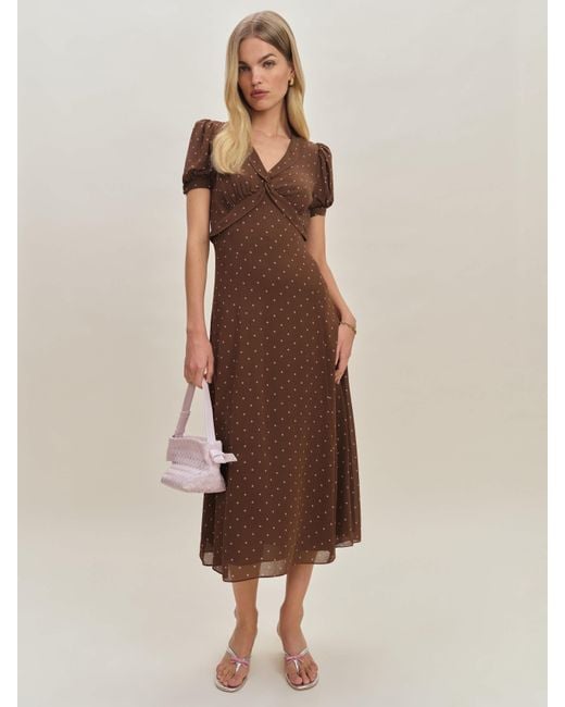 Reformation Natural Michelle Dress 0