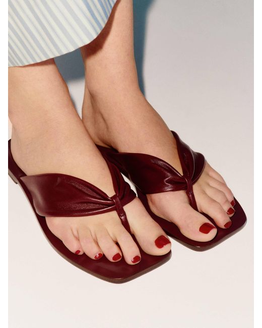 Reformation Natural Larsen Thong Sandal