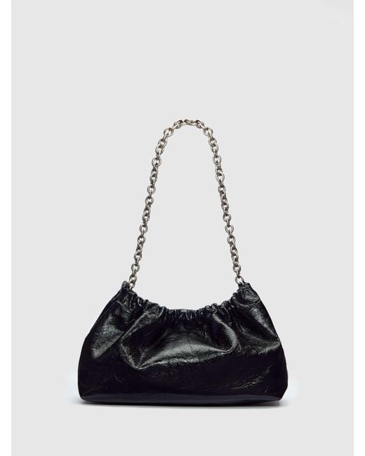 Reformation White Dahlia Shoulder Bag Leather