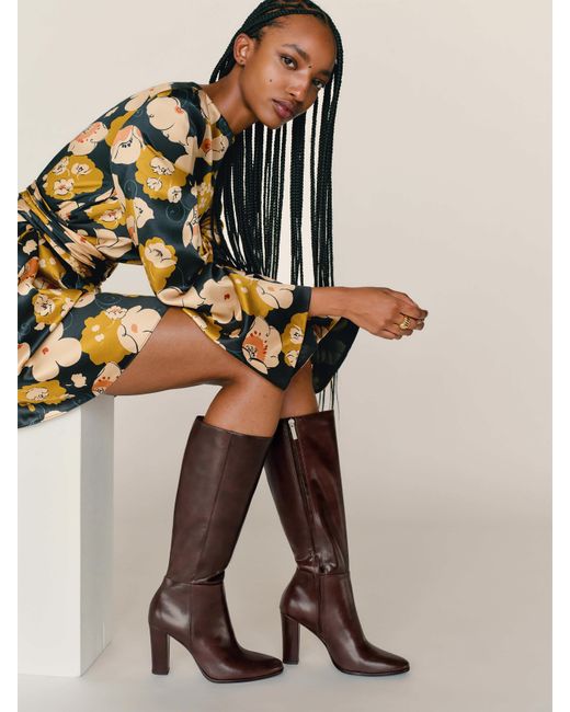 Reformation Multicolor Aurelie Knee Boot 5