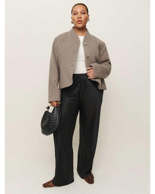 Reformation Gray Owen Jacket Es