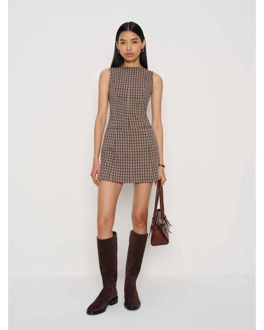 Reformation Natural Citron Dress