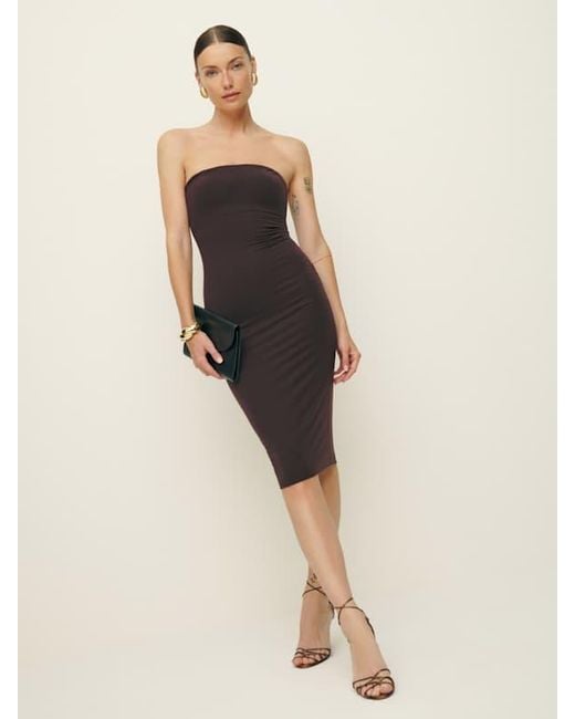 Reformation Natural Etta Knit Dress