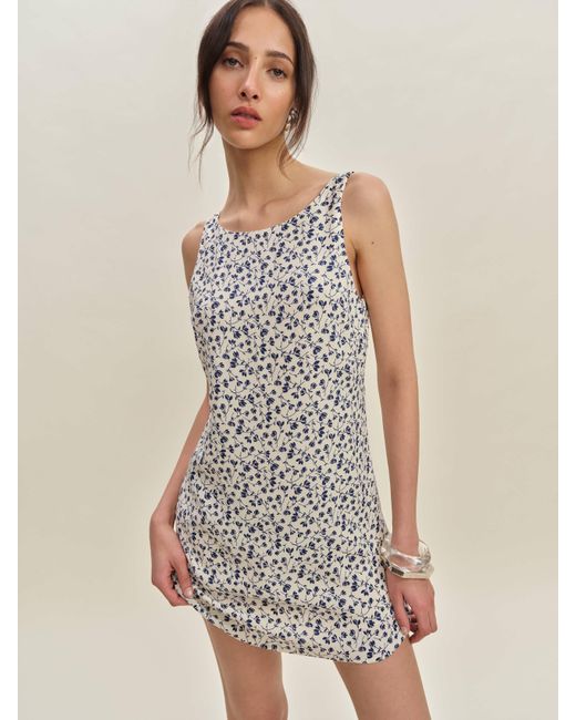 Reformation White Rosemond Dress