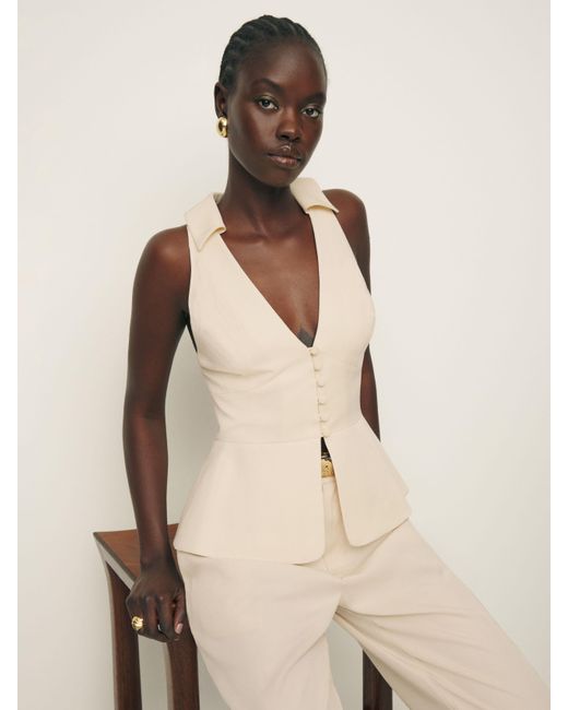 Reformation Natural Rylan Top