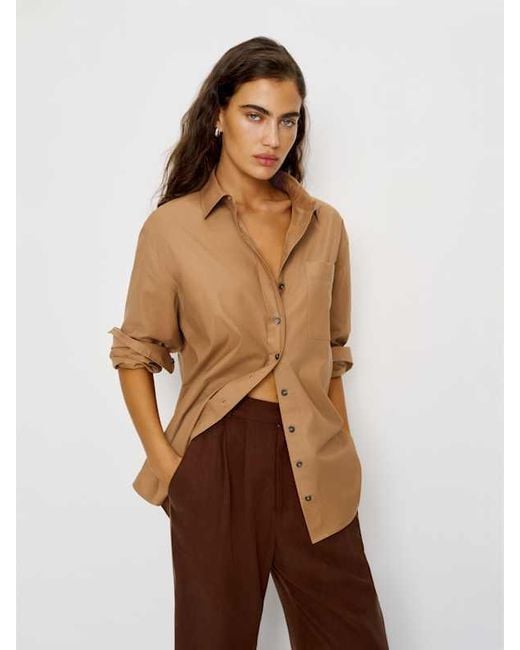 Reformation Multicolor Eli Oversized Shirt