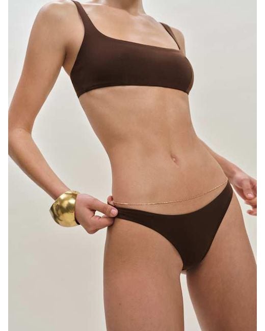 Reformation Natural Campo Bikini Bottom