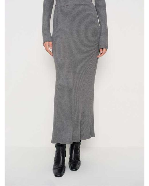 Reformation Gray Reggie Knit Two Piece