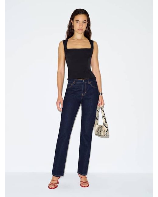 Reformation Black Tavish Top 0